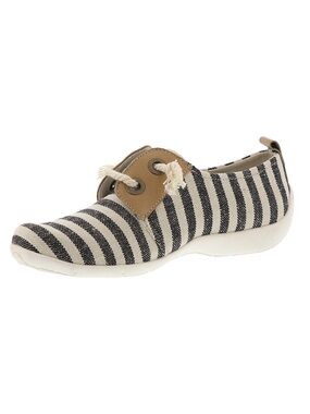 Ros Hommerson Womens Calypso Canvas Slip On Lace Up Casual Shoe SZ:10.5WW